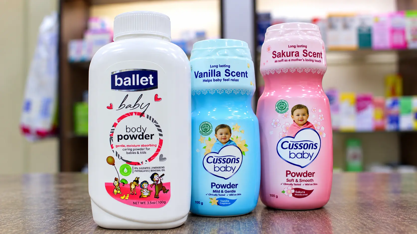 Baby powder